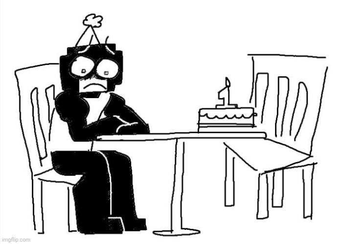 No one remembered his birthday :( | made w/ Imgflip meme maker
