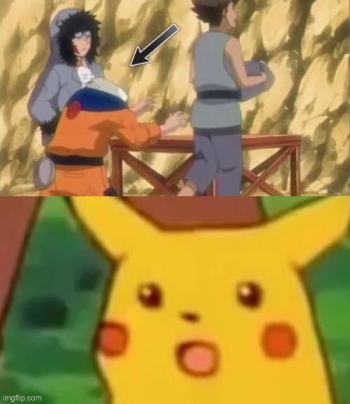 Pikachu was shocked when Naruto’s head went missing | image tagged in memes,surprised pikachu,naruto,animeme,animation fails,funny | made w/ Imgflip meme maker
