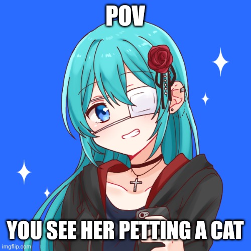 Her name is Ann | POV; YOU SEE HER PETTING A CAT | made w/ Imgflip meme maker