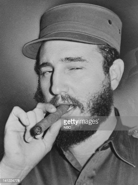 High Quality Castro Cigar and Revolution Blank Meme Template