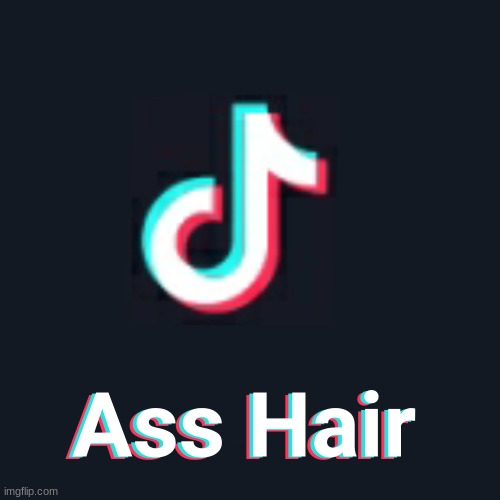 Tiktok Ass Hair | image tagged in tiktok ass hair | made w/ Imgflip meme maker