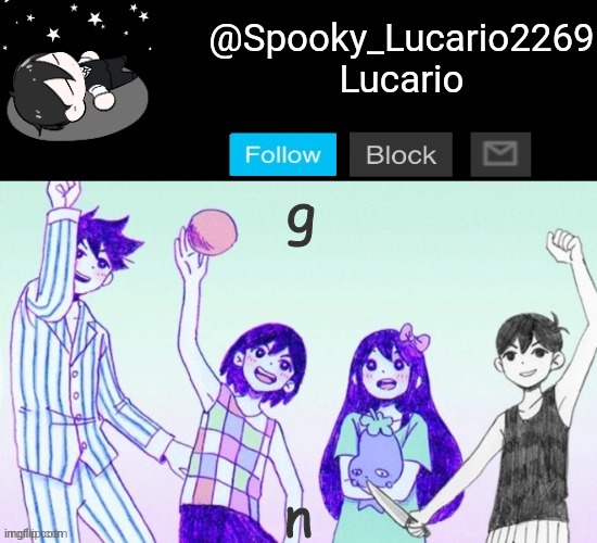 Sleep well guys!!! Nice talking with you tonight!!! (I'll be back tomorrow night!) | g; n | image tagged in omori template thank you yachi | made w/ Imgflip meme maker