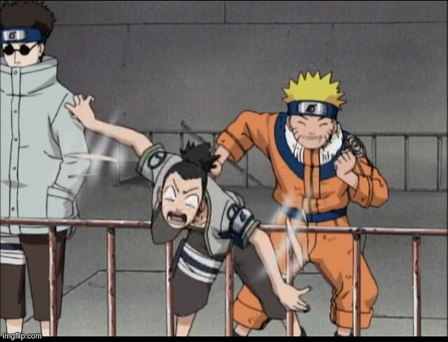When you pause at the right time ? | image tagged in naruto,low quality,idk what else to say,shikamaru is a cool character | made w/ Imgflip meme maker