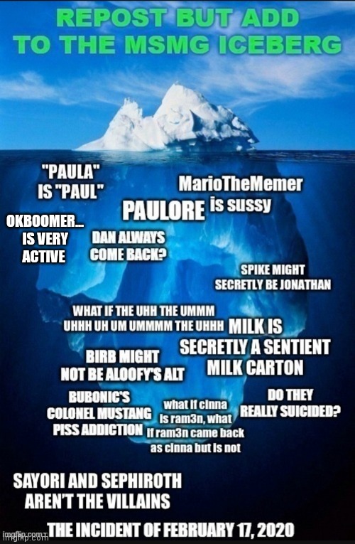 E | OKBOOMER... IS VERY ACTIVE | made w/ Imgflip meme maker