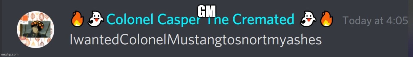 Gm | GM | made w/ Imgflip meme maker