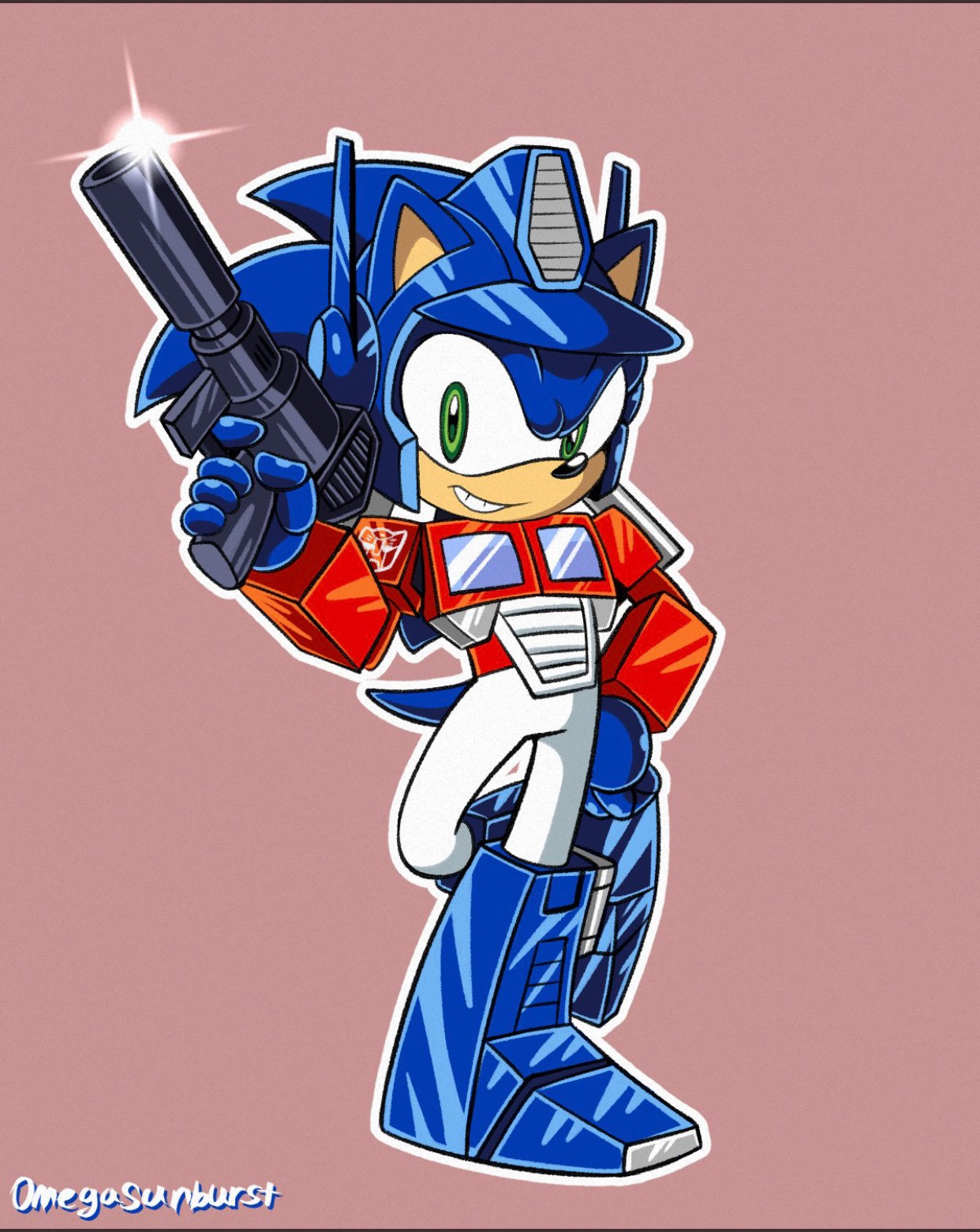 Sonic Prime Blank Meme Template