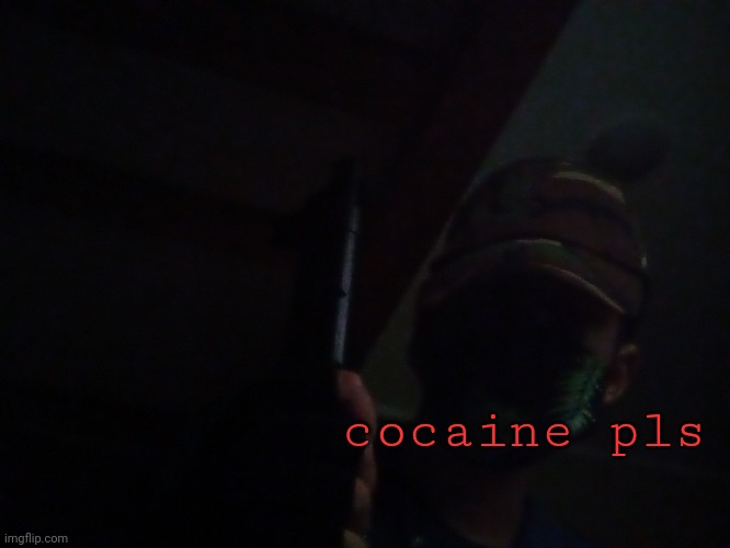 cocaine pls | made w/ Imgflip meme maker