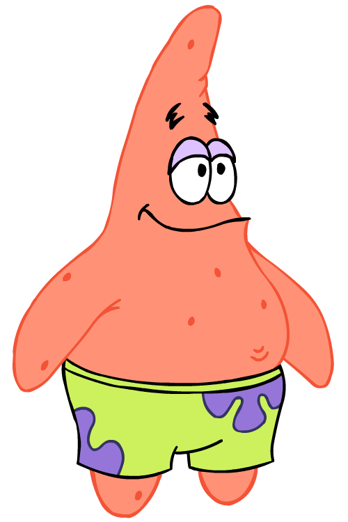 High Quality Patrick Star Blank Meme Template