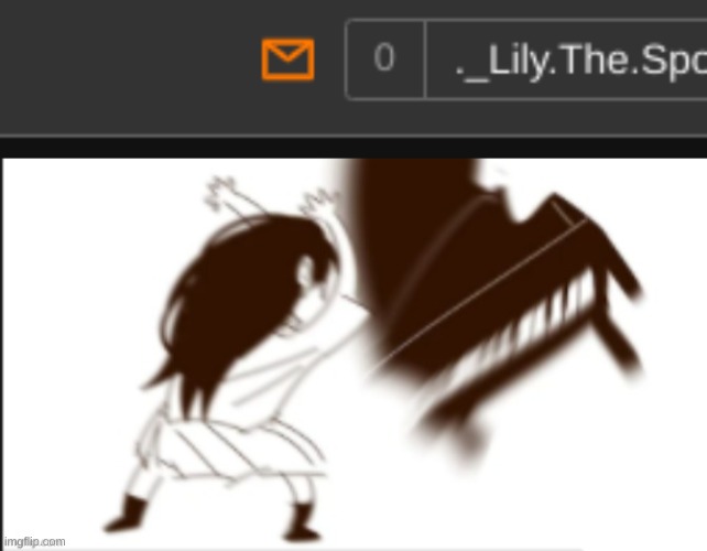 *nervous sweating* | image tagged in mari yeets the piano | made w/ Imgflip meme maker