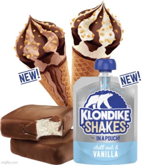 Klondike Food! | image tagged in klondike bar party | made w/ Imgflip meme maker
