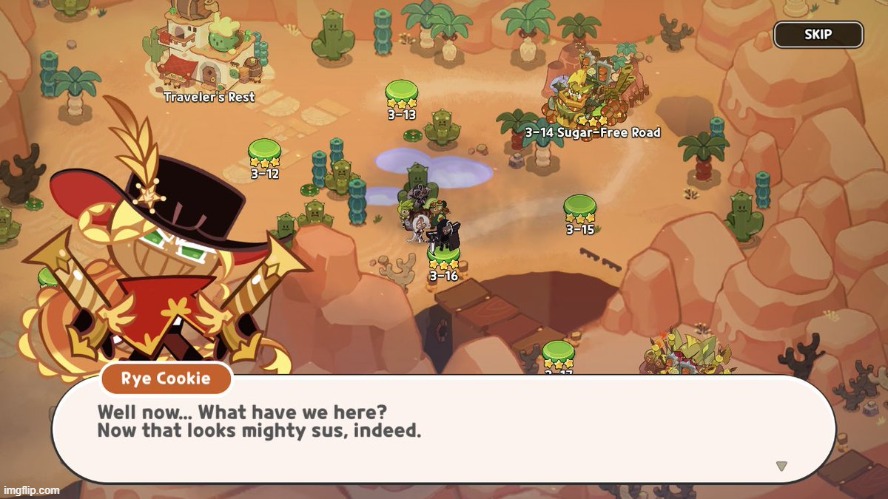 RYE COOKIE STOP- (found on cookie run subreddit) | made w/ Imgflip meme maker