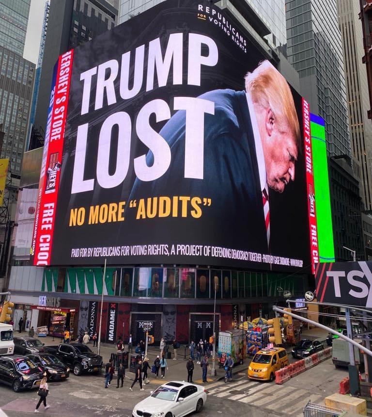 trump LOST Blank Meme Template