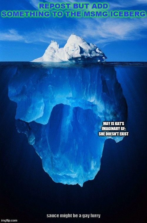 MAY IS KAT'S IMAGINARY GF; SHE DOESN'T EXIST | made w/ Imgflip meme maker