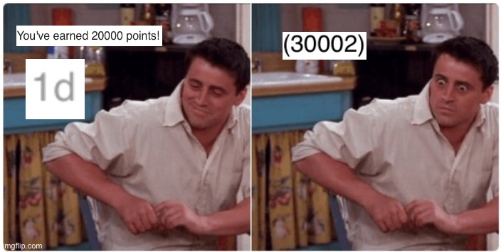 Oh nice I just… WHAT | image tagged in joey from friends,wait what | made w/ Imgflip meme maker