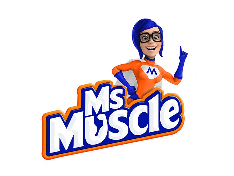 High Quality Ms. Muscle Blank Meme Template