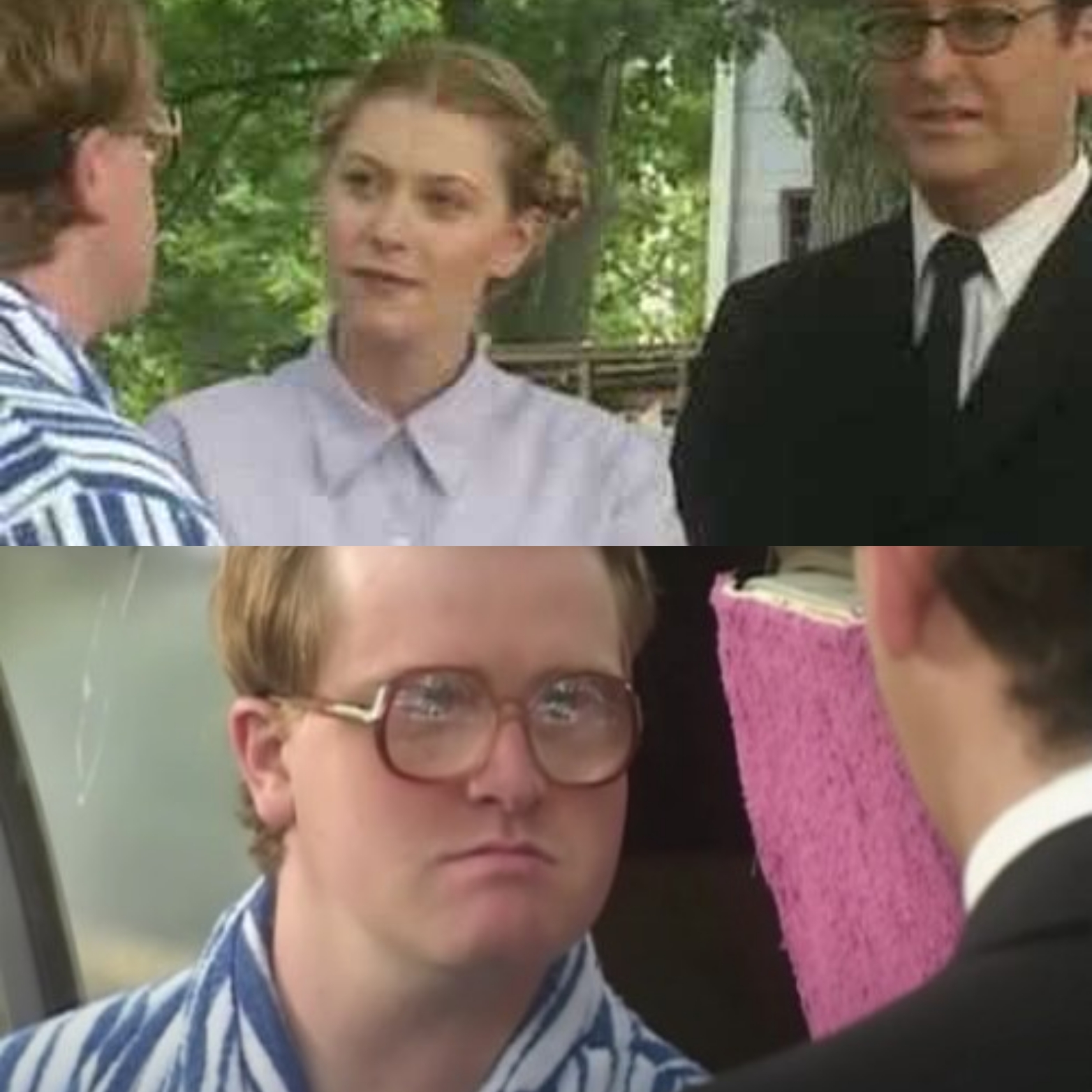 Bubbles can you read Blank Meme Template