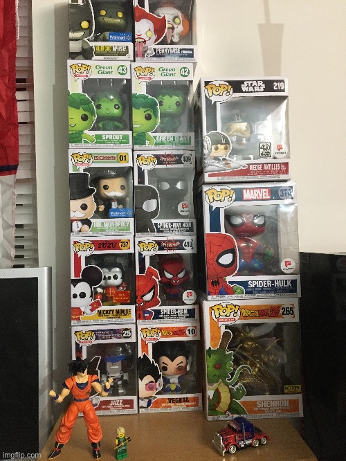 Updates on my funko pops | made w/ Imgflip meme maker