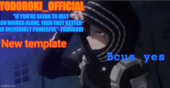 New template; Bcuz yes | made w/ Imgflip meme maker