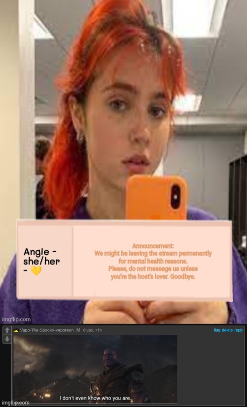 I don't even know who she is | made w/ Imgflip meme maker