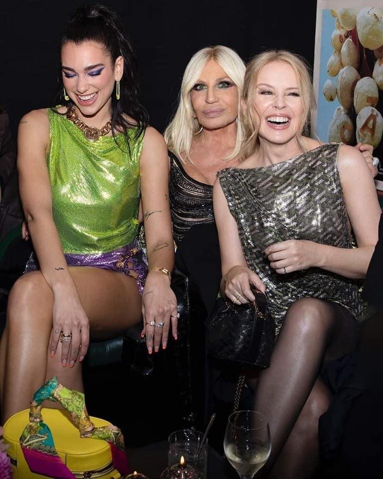 Kylie Dua Lipa Versace Blank Meme Template