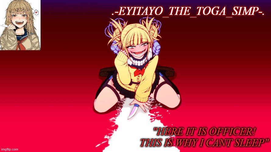 dont mind my new toga temp, keep scrolling Blank Meme Template
