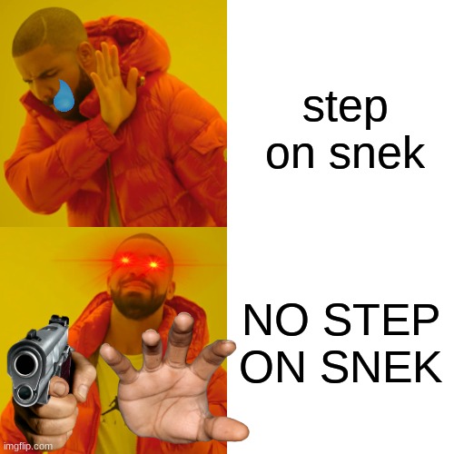 I SAID NO STEP ON SNEK - Imgflip