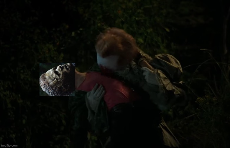 pennywise kill michael myers | image tagged in google | made w/ Imgflip meme maker