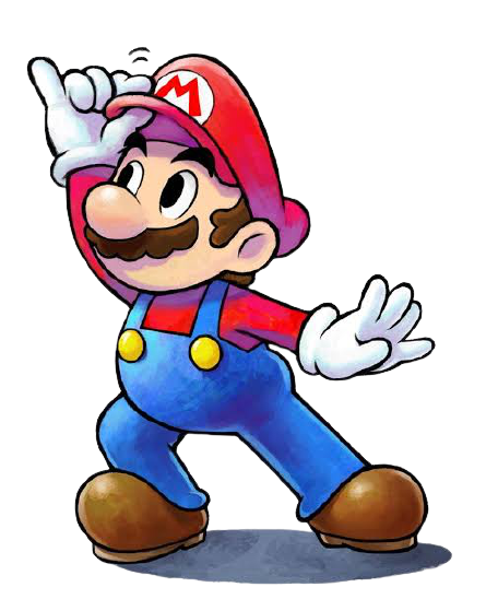 Mario searching Blank Meme Template