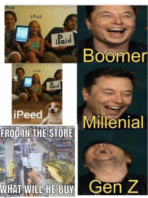 image tagged in gen z humor | made w/ Imgflip meme maker