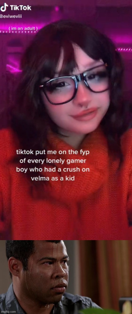 .-. | image tagged in sweating bullets | made w/ Imgflip meme maker
