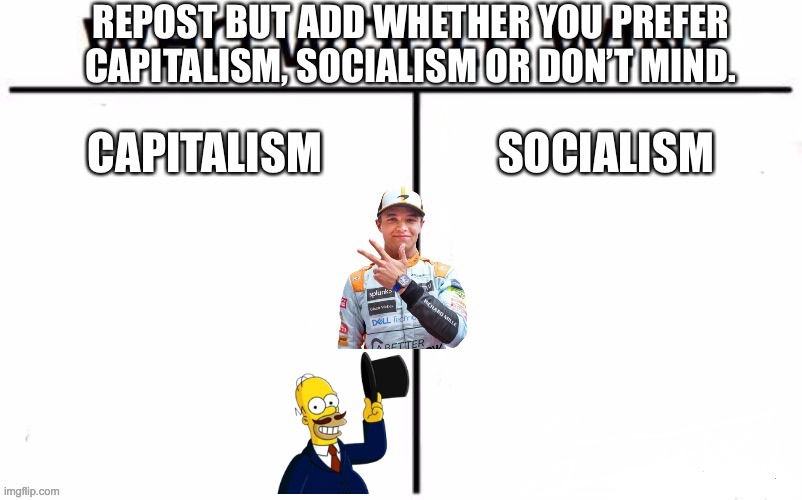 Overall I lean towards capitalism, but I don't entirely support it. | made w/ Imgflip meme maker
