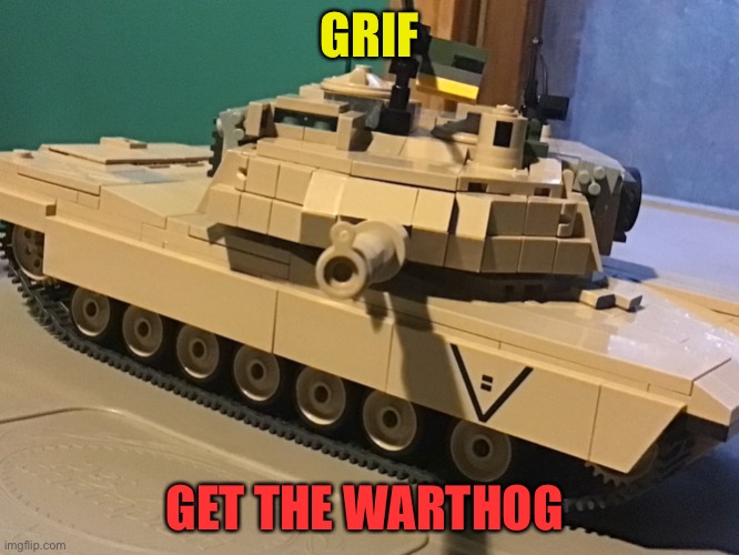  GRIF; GET THE WARTHOG | image tagged in cobi tonker,red vs blue | made w/ Imgflip meme maker