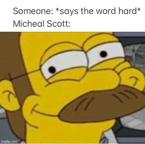 Image tagged in ned flanders mischievous smile,the office,thats what ...