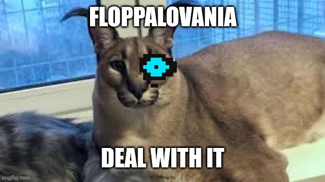 Floppalovania | FLOPPALOVANIA; DEAL WITH IT | image tagged in floppa | made w/ Imgflip meme maker