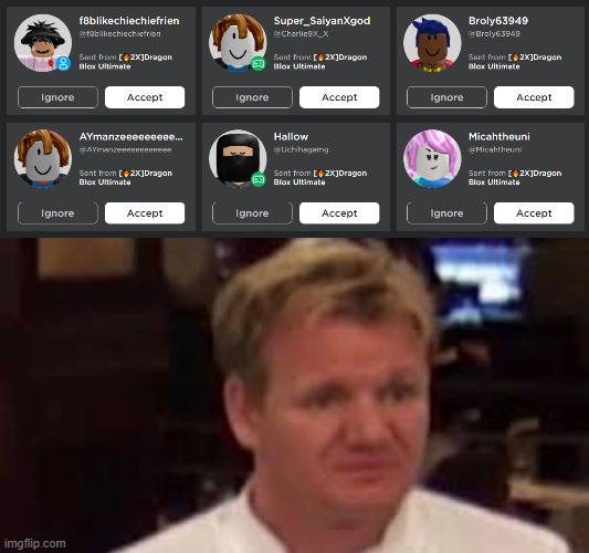 why from the same game- | made w/ Imgflip meme maker