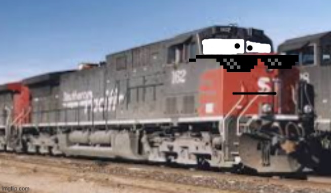 sus | image tagged in sussy,sp,ac44cw,locomotive,sus loco | made w/ Imgflip meme maker