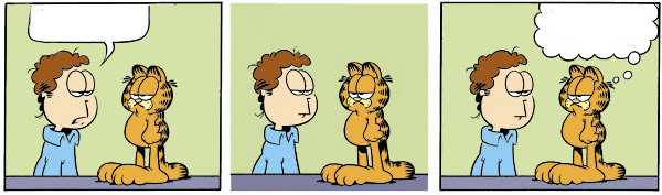 garfield bored Blank Meme Template