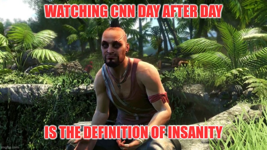 I Defined Insanity | WATCHING CNN DAY AFTER DAY IS THE DEFINITION OF INSANITY | image tagged in the definition of insanity,cnn fake news,cnn,msm lies | made w/ Imgflip meme maker