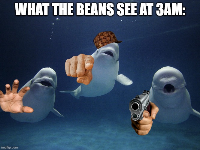 B E A N S | WHAT THE BEANS SEE AT 3AM: | image tagged in beans,3am,me and the boys,me and the boys at 3 am | made w/ Imgflip meme maker