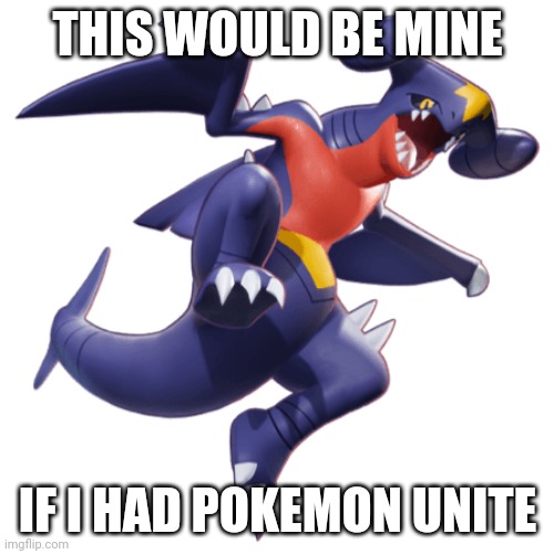 THIS WOULD BE MINE; IF I HAD POKEMON UNITE | made w/ Imgflip meme maker