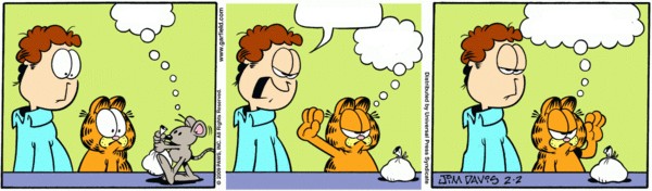 High Quality Garfield Mouse Blank Meme Template