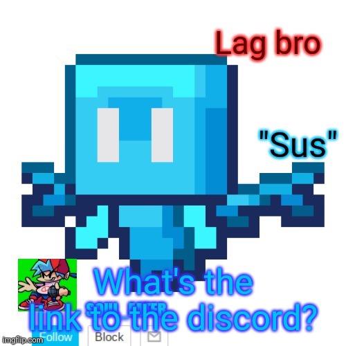Soul_crusher announcement template | What's the link to the discord? | image tagged in soul_crusher announcement template | made w/ Imgflip meme maker