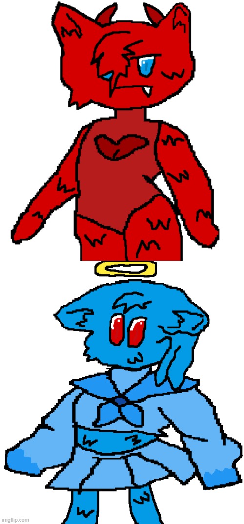 new OC's, Cara and Chao (posting this here bc the OC's stream takes furever to approve and idk where else to slap this) | image tagged in furry,chao,cara,no furry hate,i will not cry about it | made w/ Imgflip meme maker