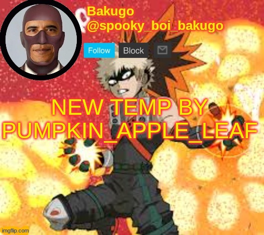 NEW TEMP BY PUMPKIN_APPLE_LEAF | made w/ Imgflip meme maker