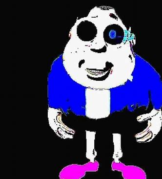 cursed sans image 6 Blank Meme Template