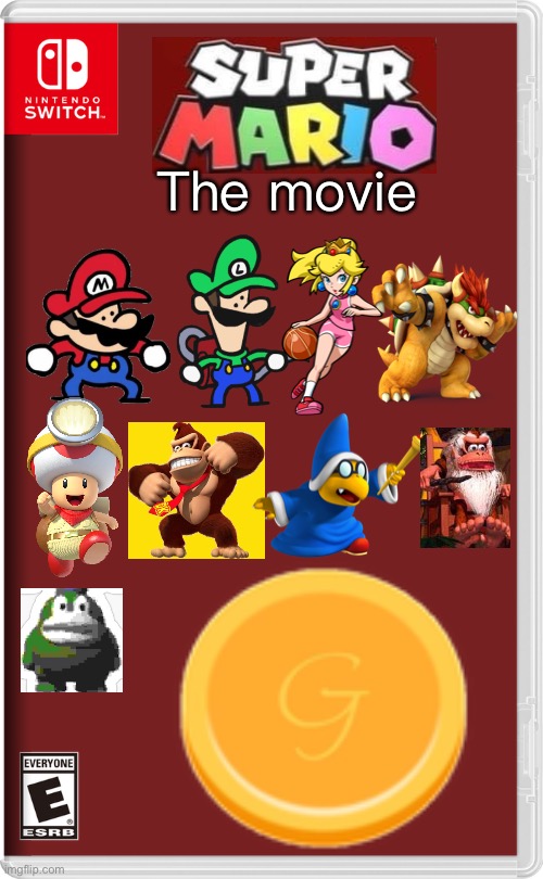 Nintendo Switch | The movie | image tagged in nintendo switch | made w/ Imgflip meme maker