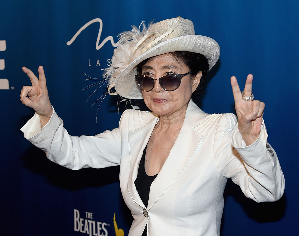 High Quality Yoko Ono, 2021, Daylight Saving Time Blank Meme Template
