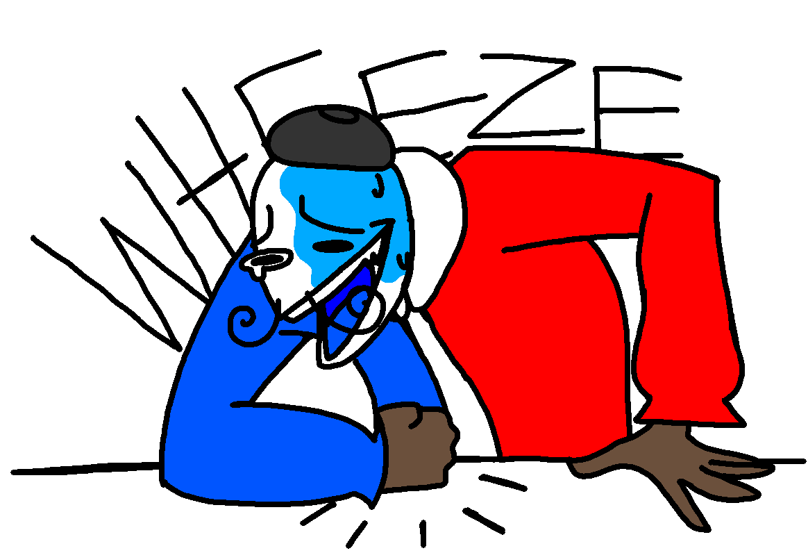 High Quality Wheezing BlueFoot Blank Meme Template