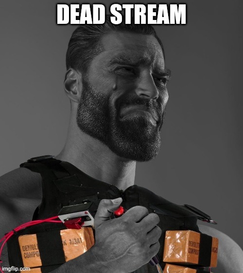 DEAD STREAM | made w/ Imgflip meme maker