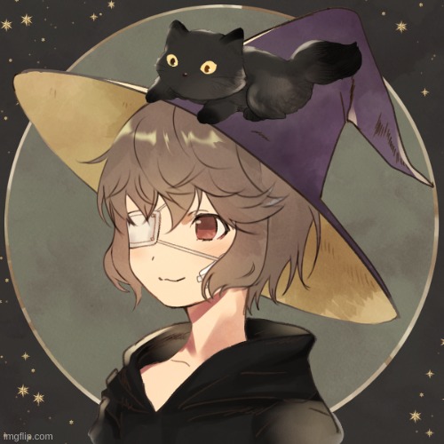 spooky month pfp- if you want the link to the picrew then just ask .-. | made w/ Imgflip meme maker